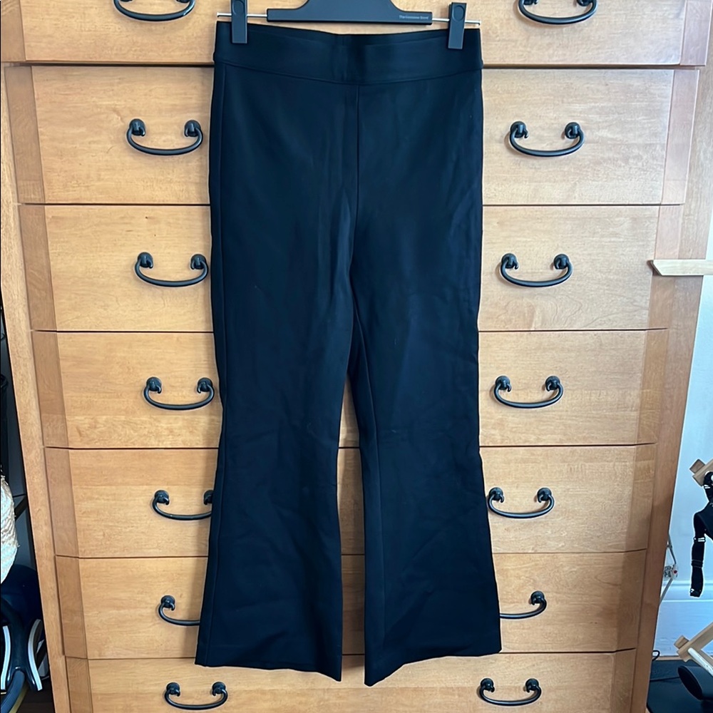 NWOT black stretch flares 
26” inseam